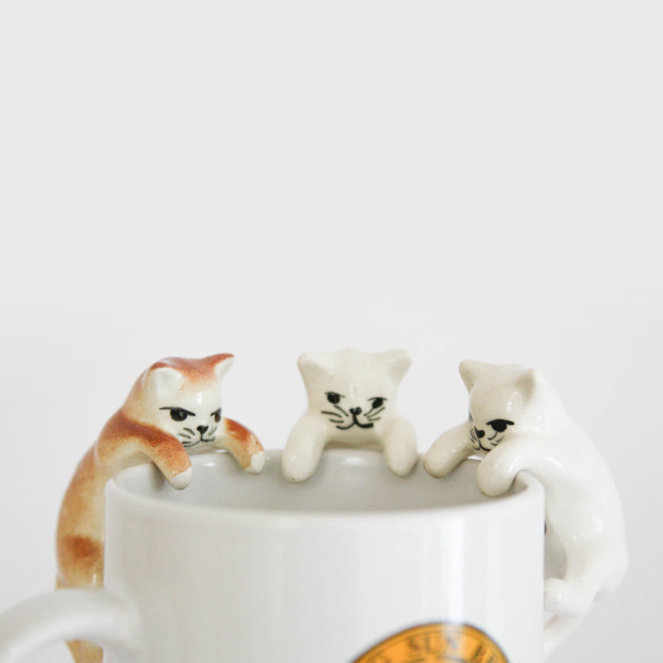 杯緣猫 ネコ瓷器