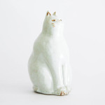 sen 猫ねこ陶器（動物のオブジェ cat）波佐見焼京千製造